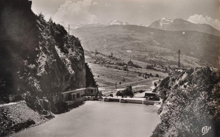 Barrage EDF d'Aigueblanche dit barrage des Échelles d'Hannibal