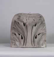 Haut-relief : Petite feuille d'acanthe du temple de Castor et Pollux