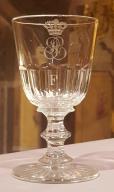 Verre à eau au chiffre de Louis-Philippe Ier - type 4