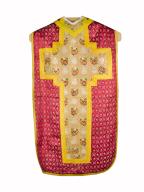 chasuble, étole : ornement rouge