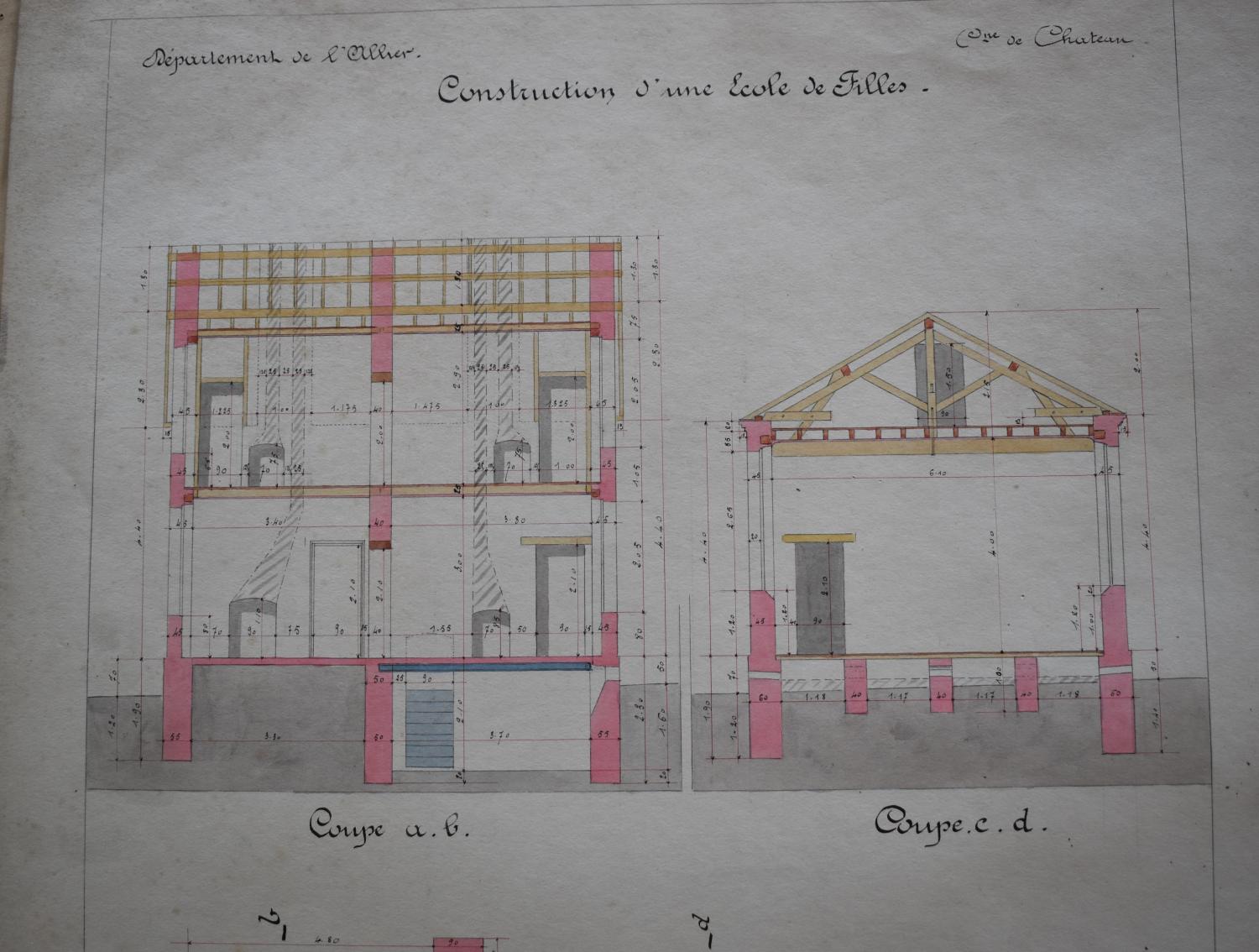 Ecole actuellement maison d'habitation