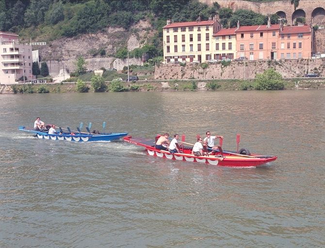 Voie navigable la Saône