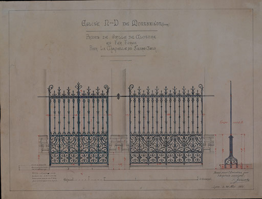 Clôture de chapelle (chapelle 6)