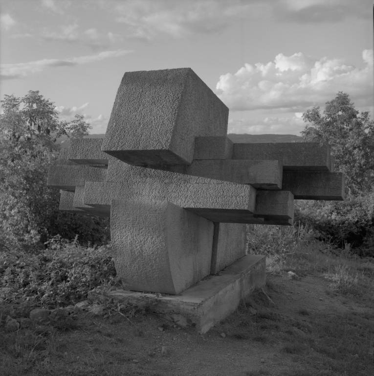 Ensemble des sculptures contemporaines de Sail-sous-Couzan