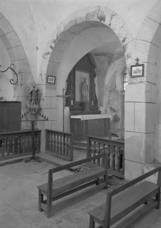 Eglise paroissiale, actuellement chapelle Saint-Médard-et-Saint-Loup