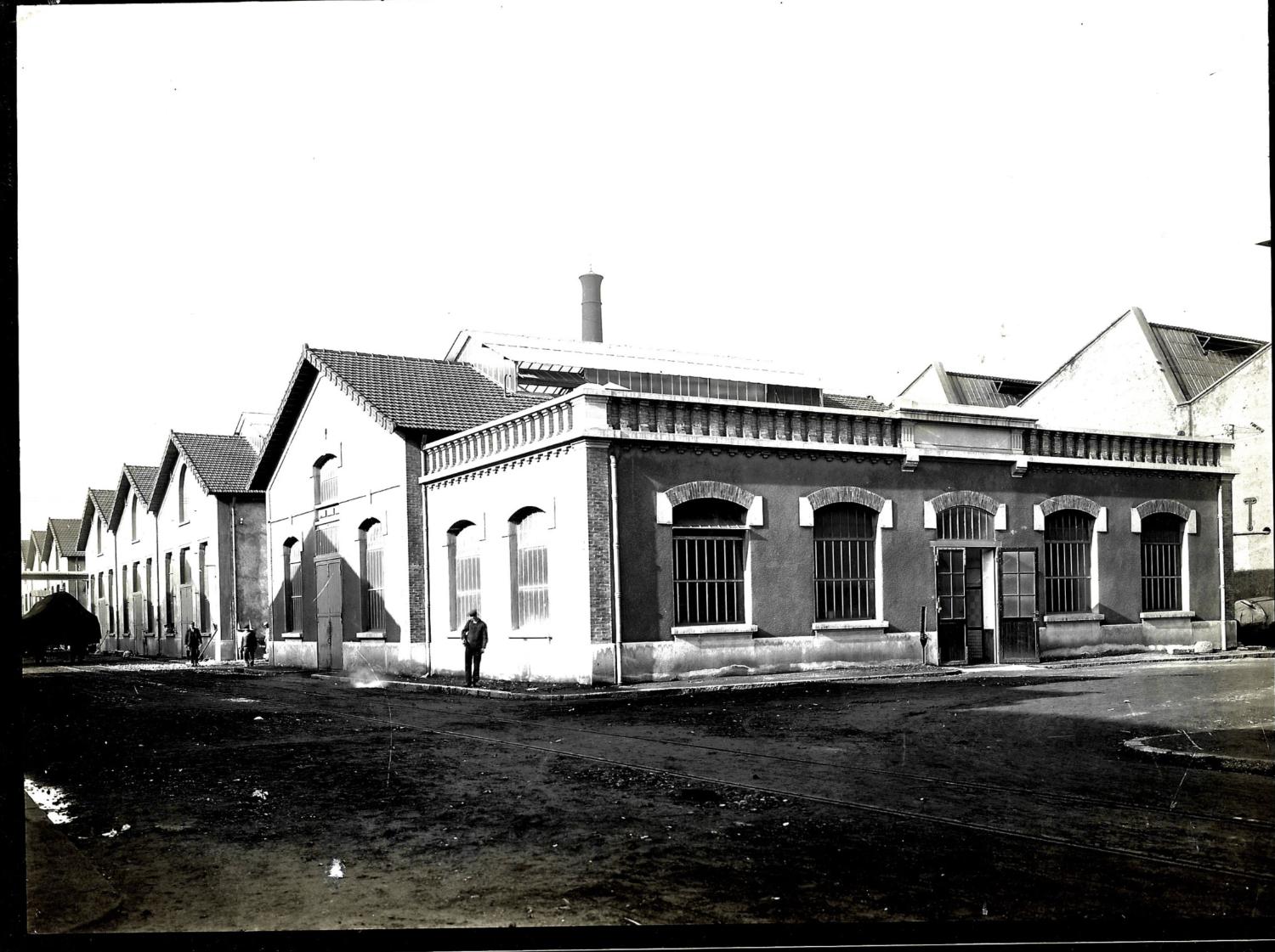 Photographies des usines Rhône-Poulenc de Saint-Fons
