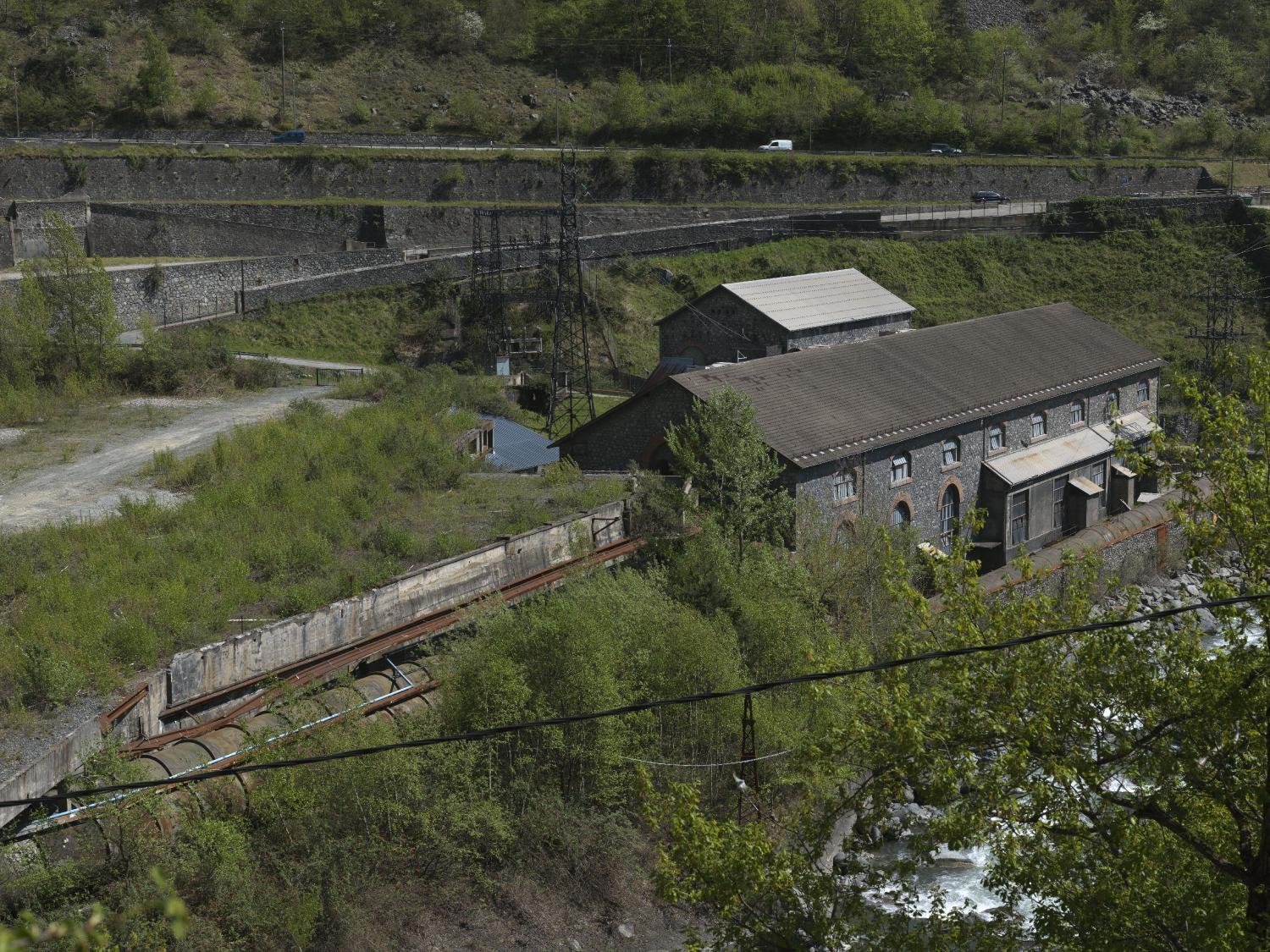 centrale et barrage de Rioupéroux, basse-vallée de la Romanche et cité ouvrière de la Salinière