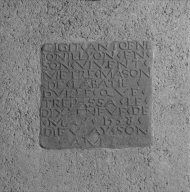 Plaque commémorative d'Antoine Joinillon