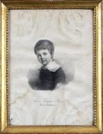 Estampe - Portrait de Charles d'Orléans duc de Penthièvre (1820-1828)