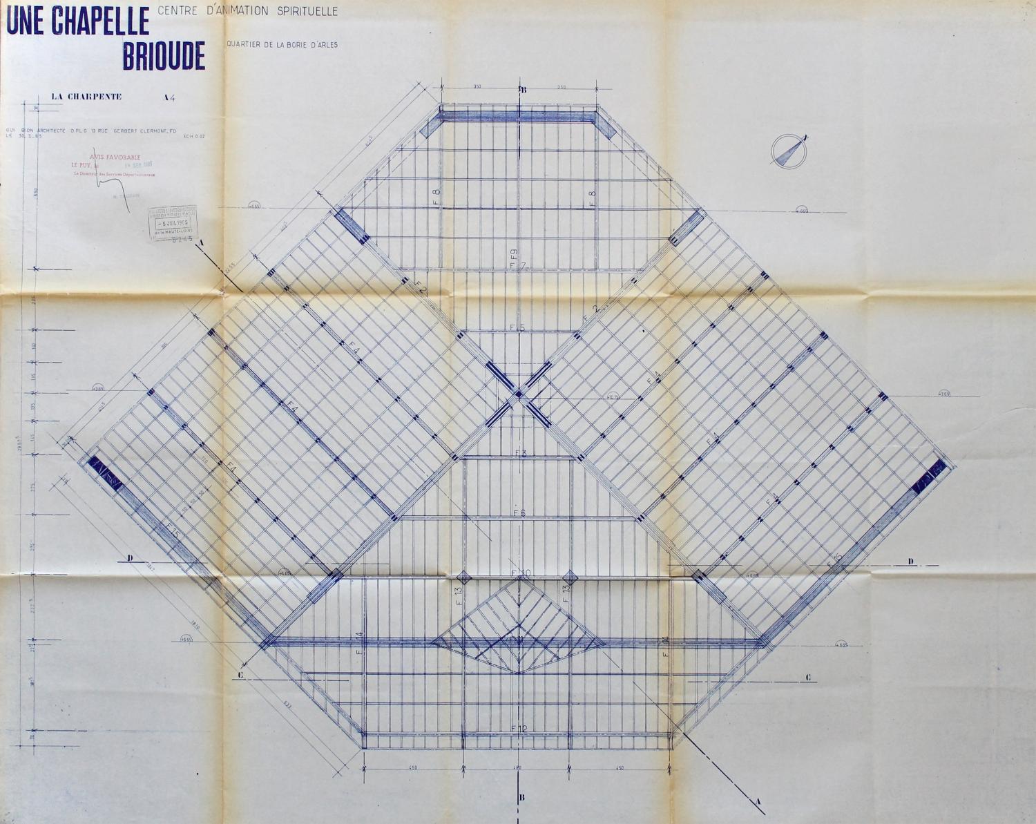 La chapelle de la Borie Darles à Brioude