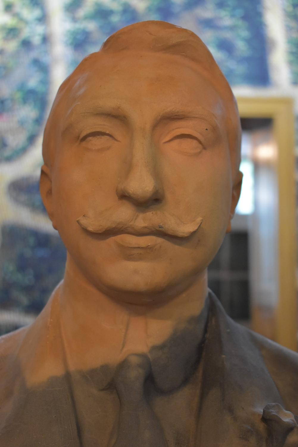 Œuvre préparatoire de Marius Roussel - Projet pour le buste de Ferdinand d'Orléans duc de Montpensier