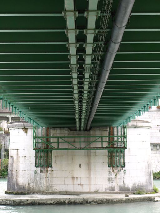 Pont routier dit pont suspendu de Seyssel ou pont de la Vierge noire