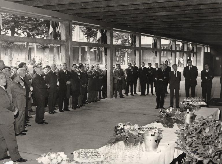 Lycée de garçons, actuellement lycée d'enseignement secondaire et supérieur Claude-Fauriel