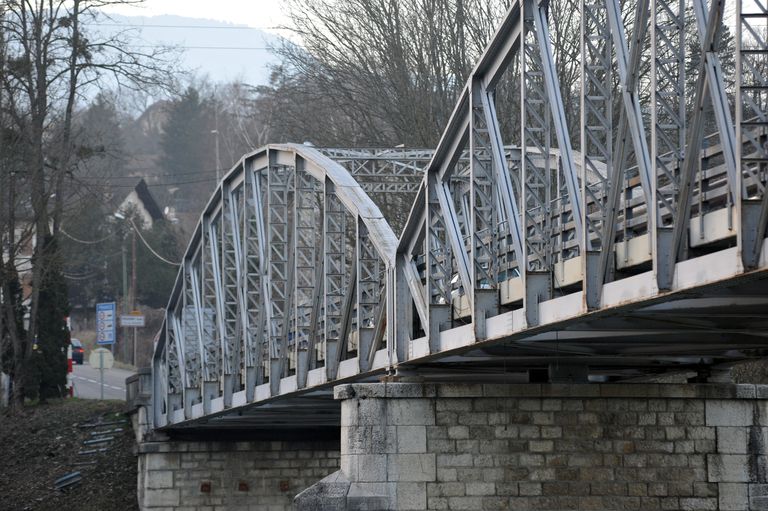 Pont routier de Pougny, ou pont routier de Chancy