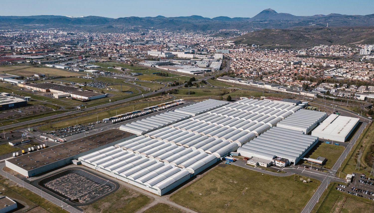 Usine de pneumatiques Michelin, site logistique de Chantemerle.