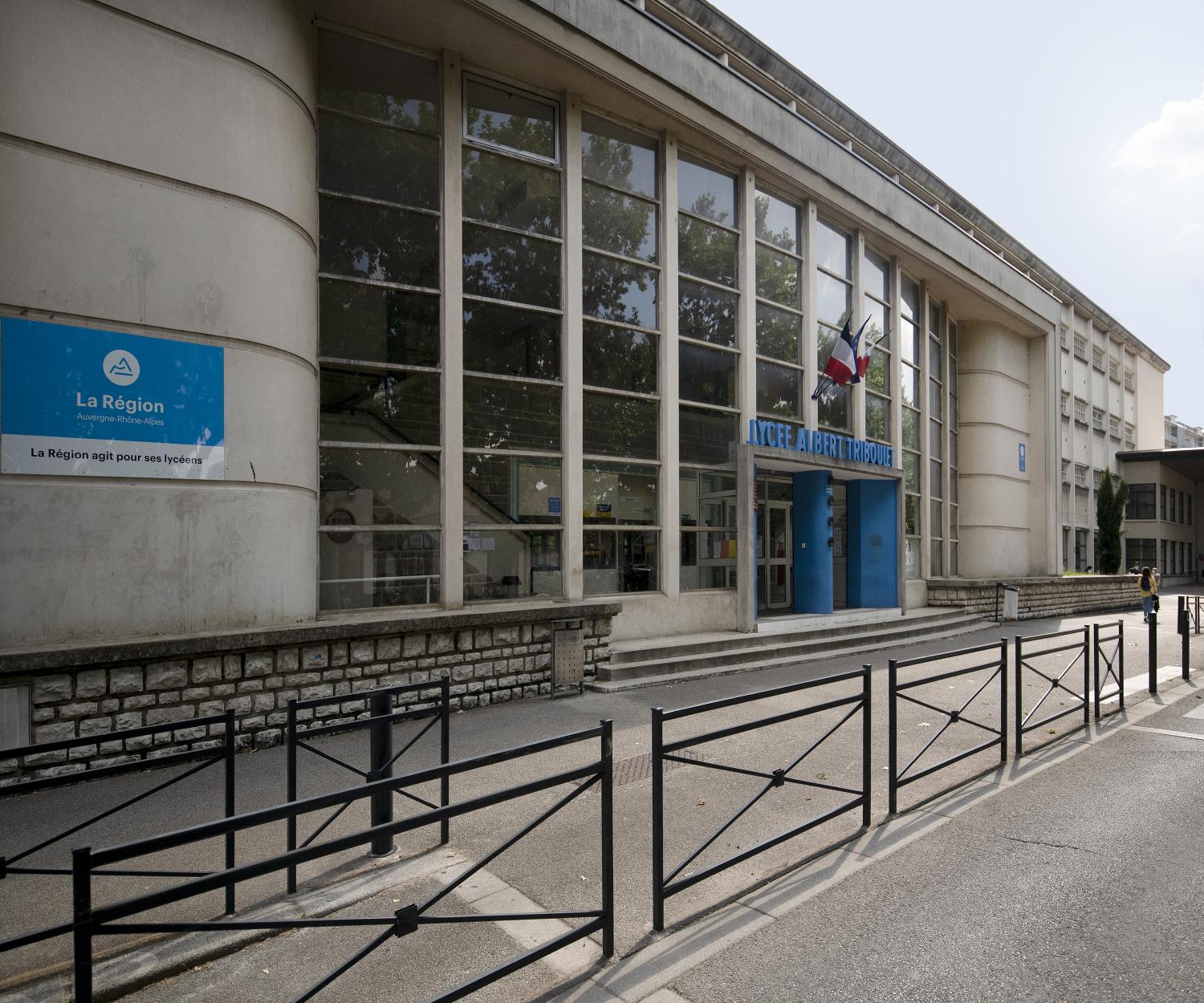 Lycée, actuellement cité scolaire Albert-Triboulet