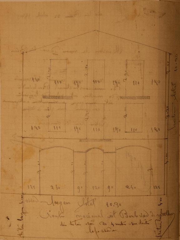 Hôtel de voyageurs, Hôtel du Mont-Blanc, puis Hôtel Lartisien et du Mont-Blanc, puis Grand hôtel du Mont-Blanc et hôtel suisse, actuellement immeuble, dit résidence Le Mont-Blanc