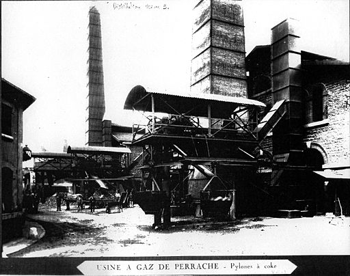 Usine à gaz de Perrache actuellement EDF-GDF