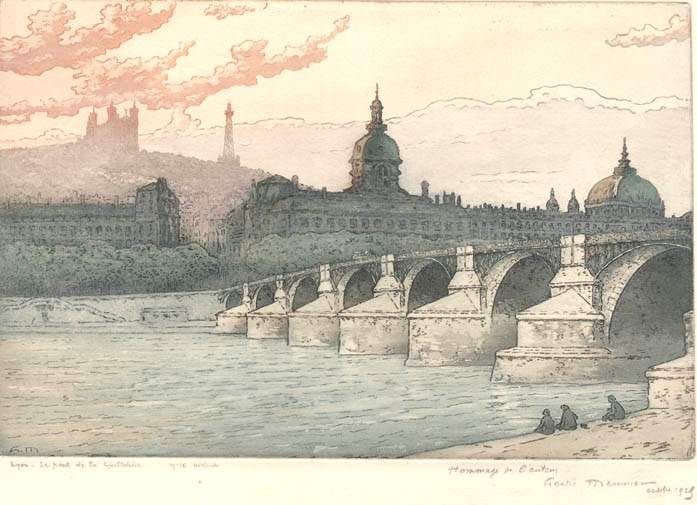 Deuxième pont de la Guillotière (détruit)