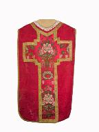 chasuble : ornement rouge