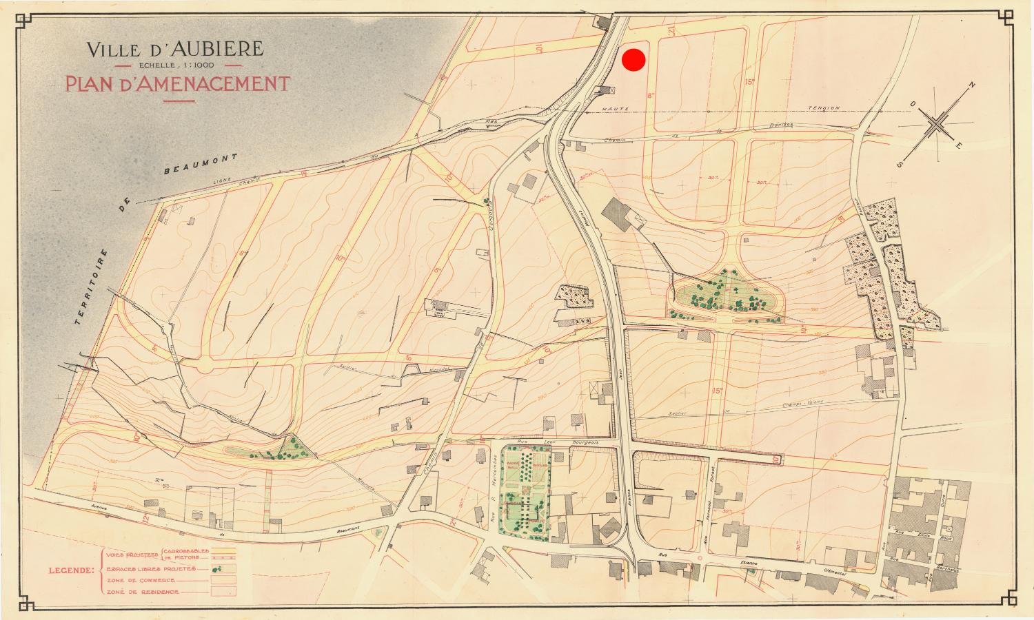 Aubière, la maison P.