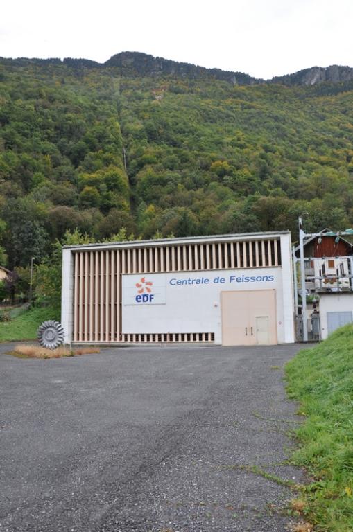Centrale hydroélectrique EDF de Feissons-sur-Isère