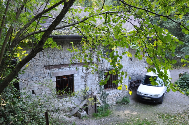 Moulin Bimet dit moulin de Chanaz actuellement moulin visitable