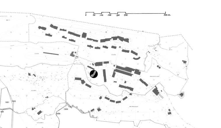 École primaire, école maternelle, gendarmerie et bureaux du Syndicat mixte de communes