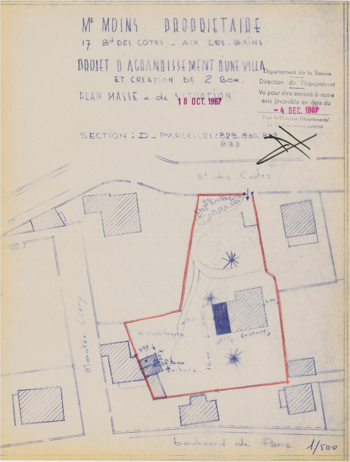 Maison, dite villa Mireille, puis villa Florène, puis établissement de bienfaisance, résidence d’accueil Villa Florène