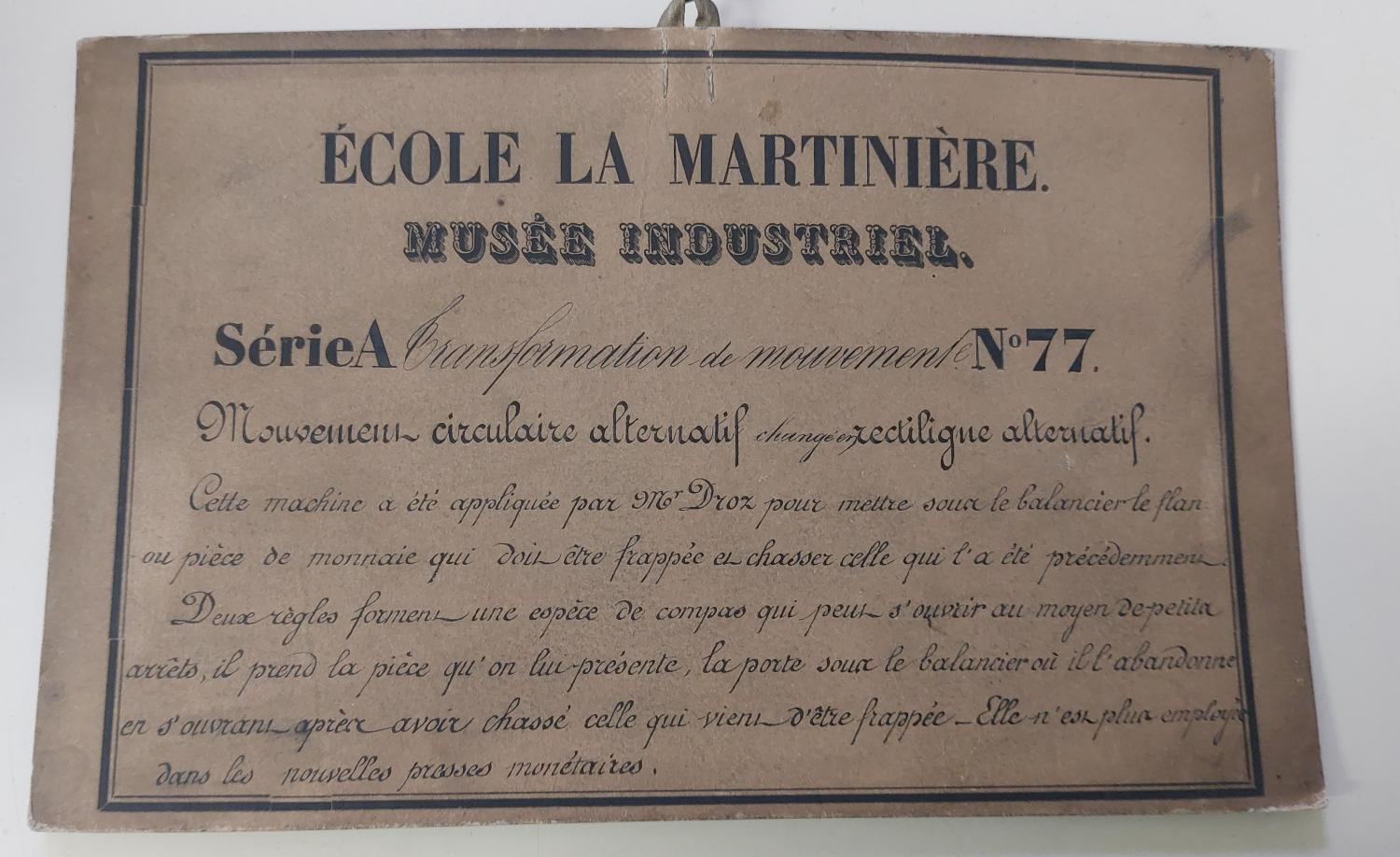 Instrument de démonstration en mécanique des solides : appareil pour l'étude de la poulie mobile