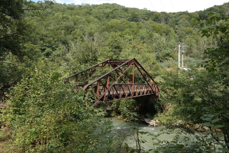 Passerelle de la plâtrière d'Armoy