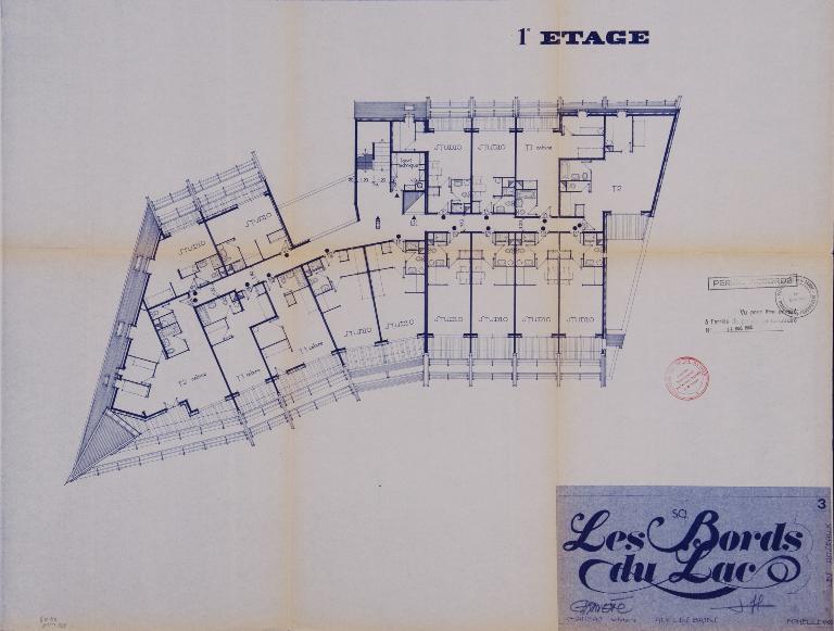 Ensemble de trois immeubles, dits Les Cygnes, Les Mouettes et Les Roseaux