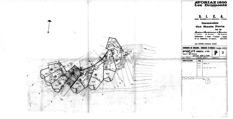 Immeuble dit résidence les Hauts-Forts