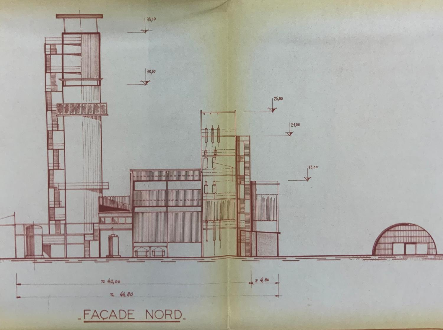 Plan usine Ugine Kuhlmann (PCUK), actuelle Arkema