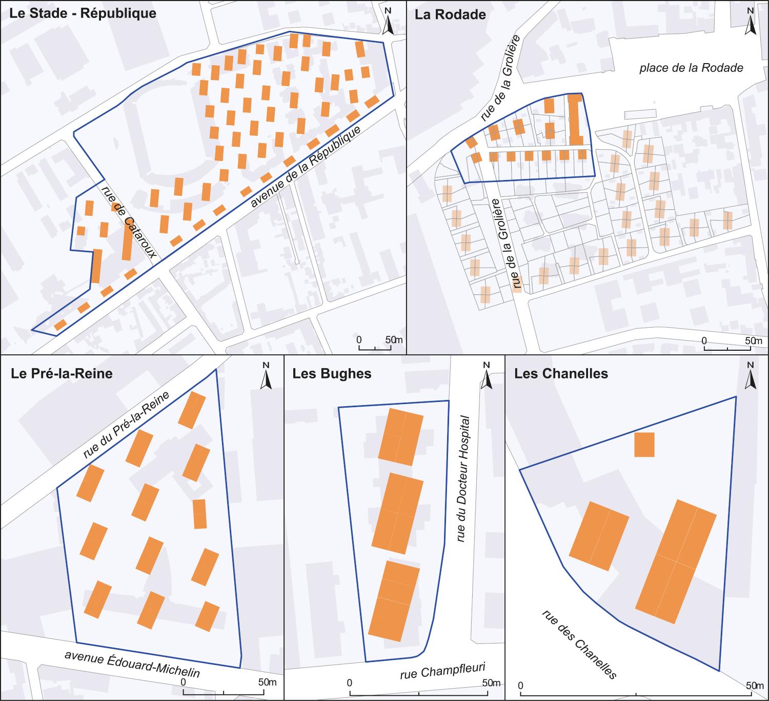 plans de cités Michelin