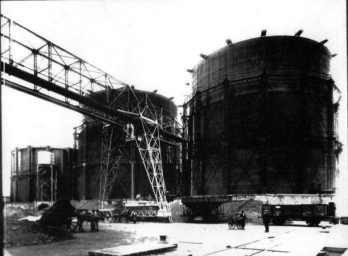 Usine à gaz de Perrache actuellement EDF-GDF