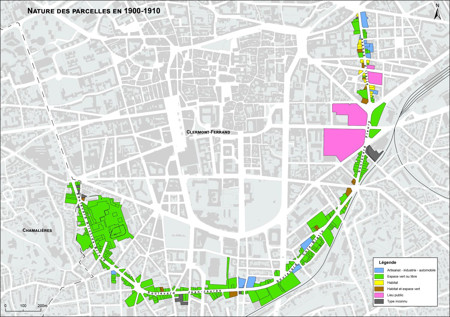 carte de Clermont-Ferrand
