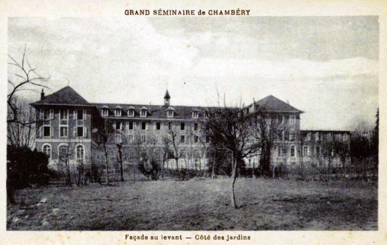 Façade sur jardin, début du 20e siècle (carte postale, AD Savoie, 2 FI 2170)