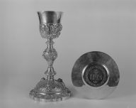 Ensemble : calice, patène, ciboire