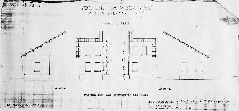 Immeuble à logements, dit phalanstère de la Viscamine puis colonie de vacances, actuellement lycée d’enseignement général Pierre-du-Terrail