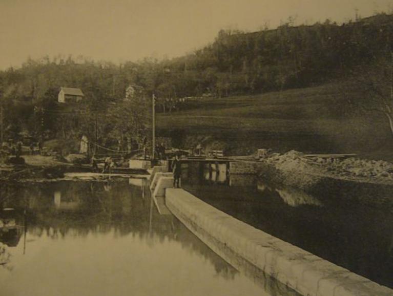 Centrale hydroélectrique de la Bridoire dite usine de la Vavre actuellement EDF