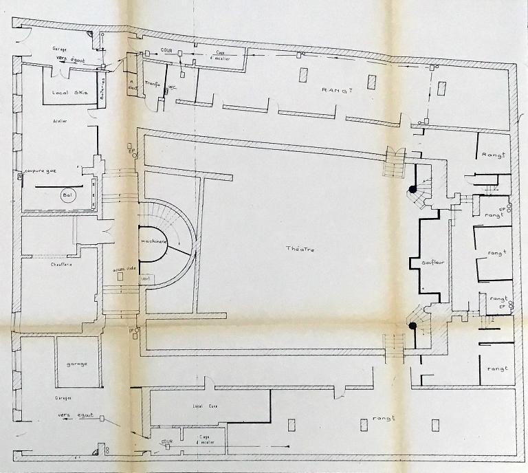 Centre de formation d'apprentis, actuellement lycée d'enseignement général, technologique et professionnel Jean-Jaurès