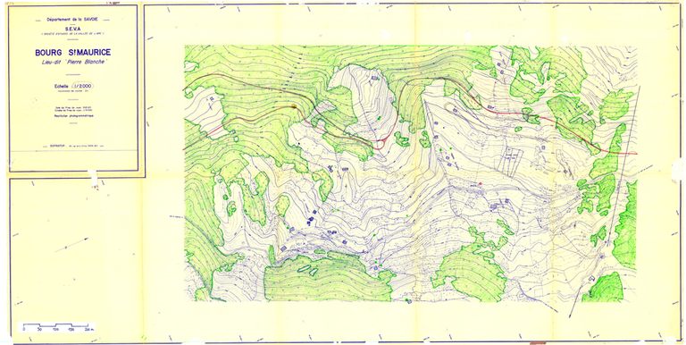 Station de sports d'hiver Arc 1600 - Pierre Blanche