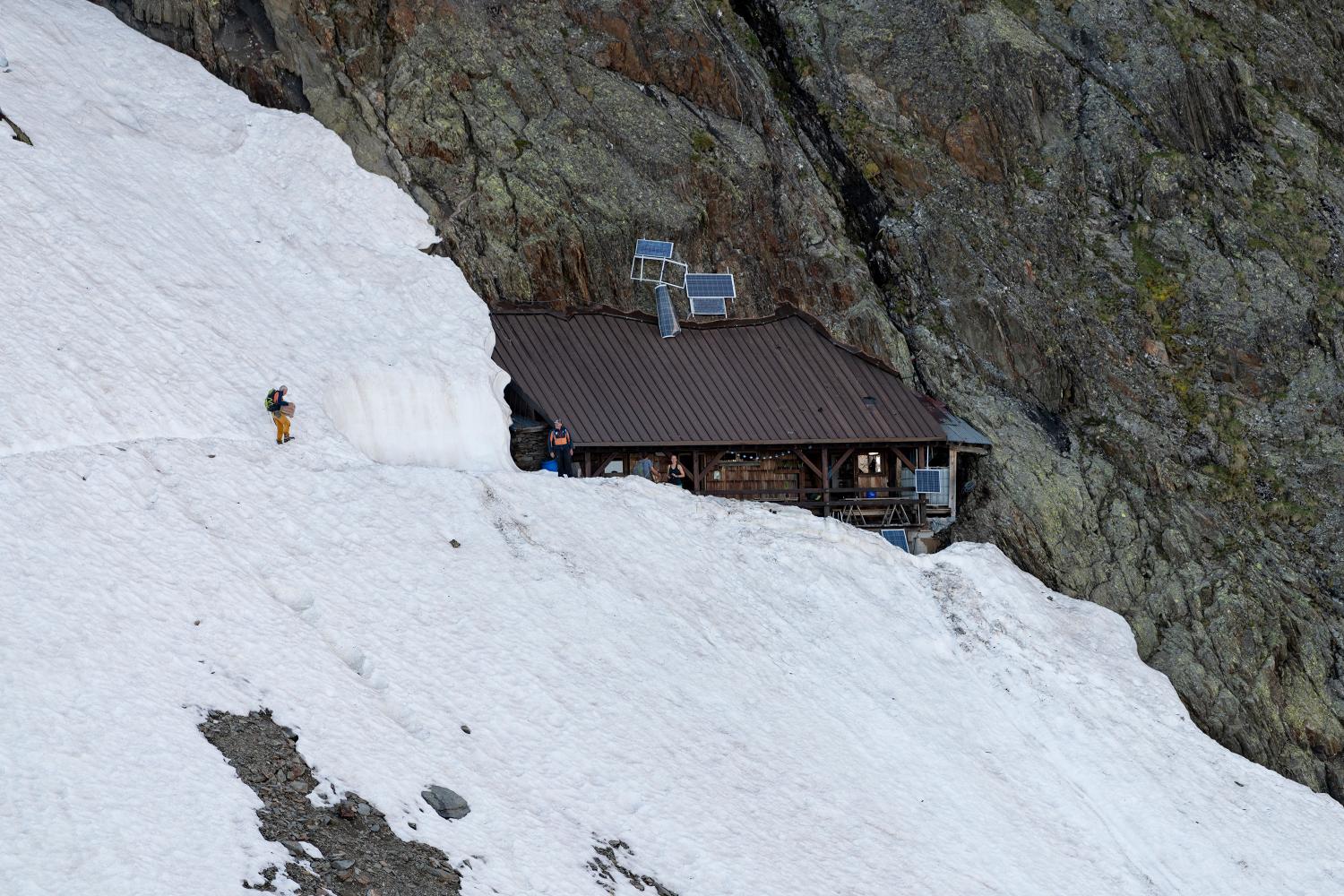 Refuge du plan Glacier
