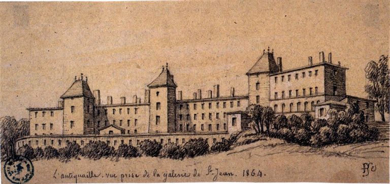 Hôpital et asile d'aliénés dits hospice de l'Antiquaille, puis hôpital Saint-Pothin, actuellement hôpital de l'Antiquaille