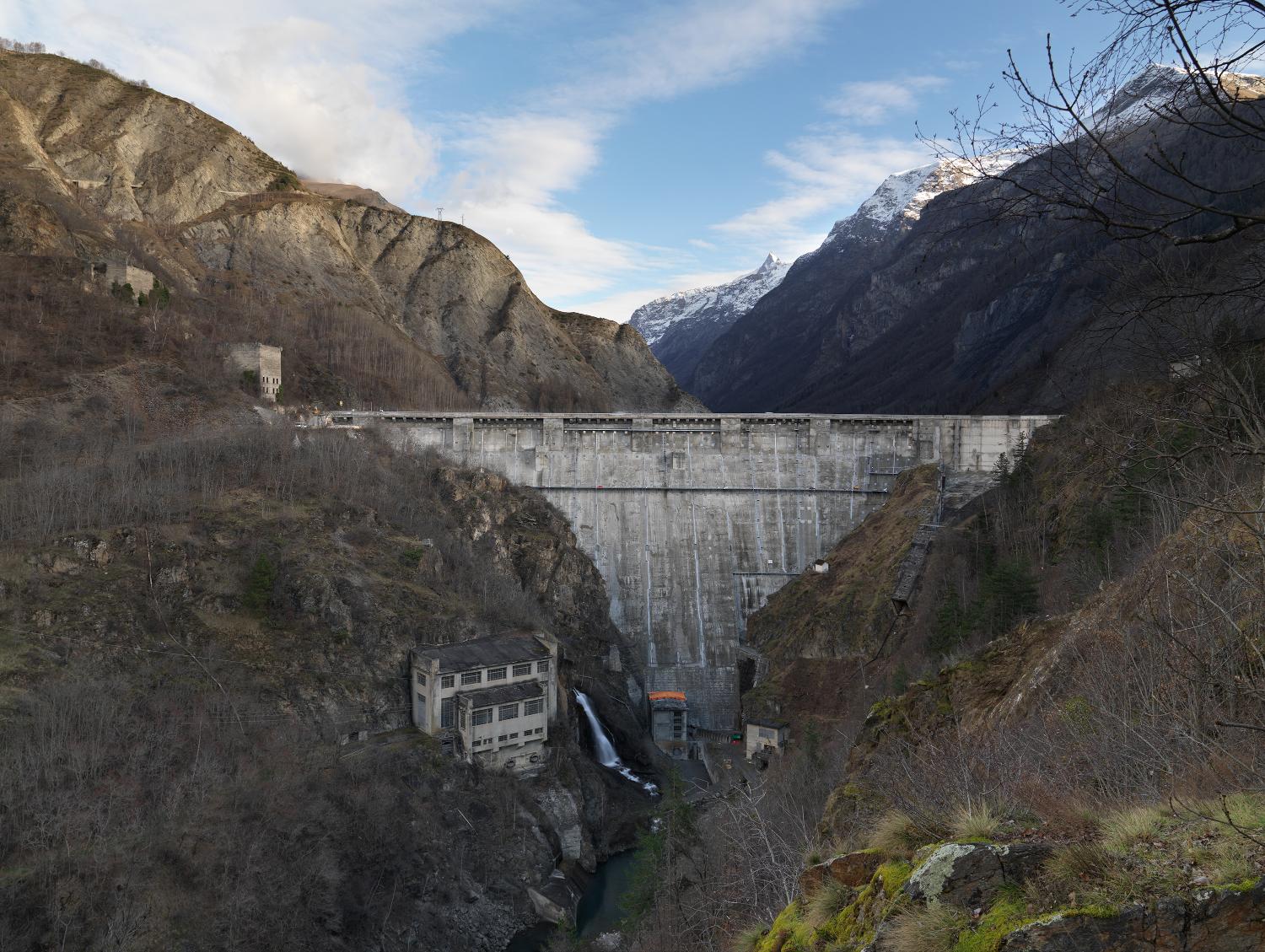 Centrale hydroélectrique de Saint-Guillerme et barrage du Chambon