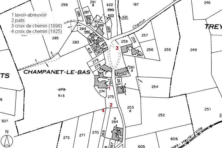 Les hameaux de Champanet