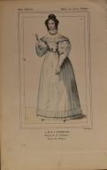 Gravure naïve n° 6 - Portrait de Louise d'Orléans, reine des Belges