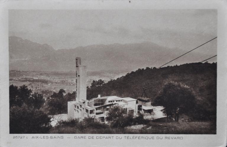 Gare inférieure du téléphérique du Revard