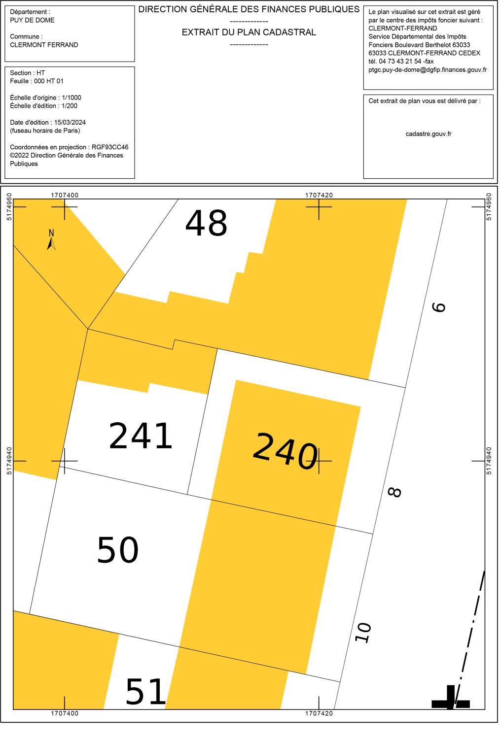 Plan cadastral